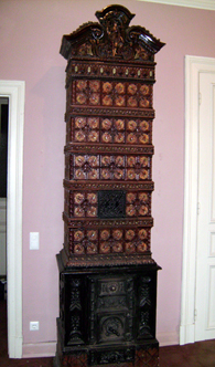 Jugendstil Kachelofen