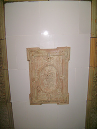 Jugendstil Kachelofen