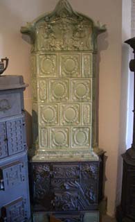 Jugendstil Kachelofen